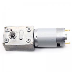 China Worm Gear Motor Reducer JGY-395 Worm Gear Right Angle Motor 12v Dc Worm Gear Motor supplier