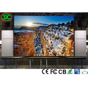 IP66 waterproof outdoor full color led display ultra high brightness over 6500cd/m2 iron cabinet or aluminum cabinet