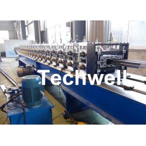 China Steel Metal Rack Roll Forming Machine / Steel Frame Roll Forming Machine supplier