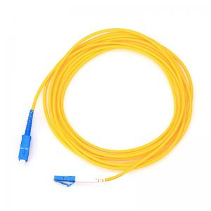 China Cat5 Cat5e Ethernet Network Patch Cord 24awg High Speed SC / UPC Connector supplier