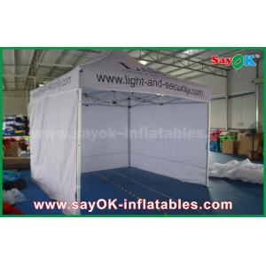 Easy Up Pop Up Tent White Promtional Aluminum Folding Tent  Canopy Tent For Advertising