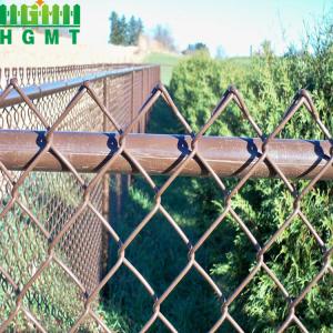 China Black PVC Coating Chain Link Fence Roll 6ft 7ft 8ft supplier