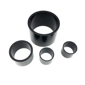 Black Sintered Bonded Neodymium Magnet Custom Radial Ring Magnet
