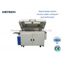 China Automatic Adhesive Roller and Disc Brush Single Side PCB Cleaning Equipment on sale