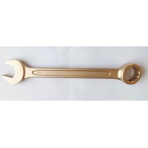 Aluminum bronze alloy non sparking combination wrench