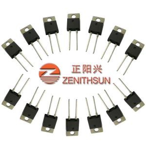 China 100 Ohm 50 Watt Resistor 1% 100PPM High Power Thick Film Through Hole supplier