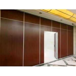 China High Sound Insulation Acoustic Operable Partition Walls With Aluminum Frame supplier