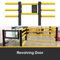 China Revolving Door Anti-Collision Guardrails Warehouse Safety Barrier Traffic Guardrails on sale