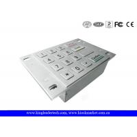 China Dust Proof Usb Numeric Keypad , Metal Keypad With 4x4 Matrix and Flush Keys on sale