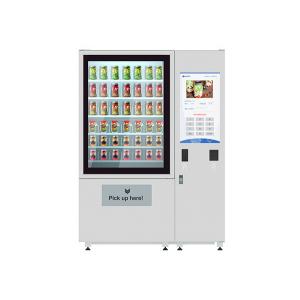 China Belt Conveyor Fresh Fruit Salad / Lunch Box / Vegetable Vending Machine FCC supplier