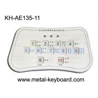 China NEMA4x 30mA Stainless Steel Kiosk Keyboard PS2 USB Vandal Proof Keypad on sale