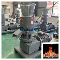 China Wood Pelletizer Rice Husk Coconut Shell Sawdust Pellet Mill Biomass Pellet Production Line on sale