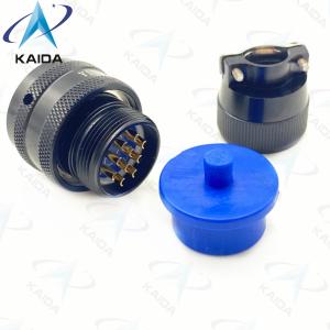 10 Contacts Plug Round Pin Electrical Connector -55C To 125C Circular Connector Plug