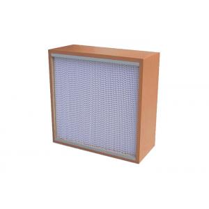 China Wooden Frame Fiberglass Air Conditioner Filters 250m3/H Airflow supplier