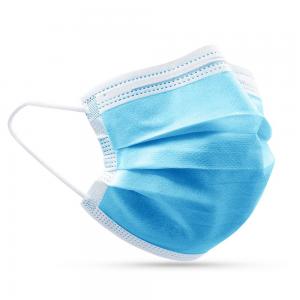 3 Ply Antibacterial Face Mask Disposable Earloop Non Woven Medical Mask