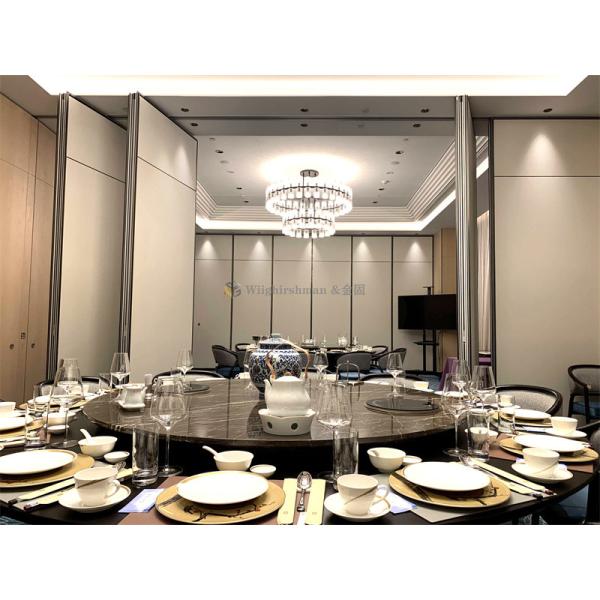 Partición de pared plegable corredera insonorizada personalizada Clase A Calificación de fuego