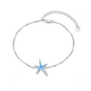 China Starfish Bracelet Opal Bracelets for Women Girls Fine Jewelry Birthday Mother's Day Gifts for Mom Female supplier