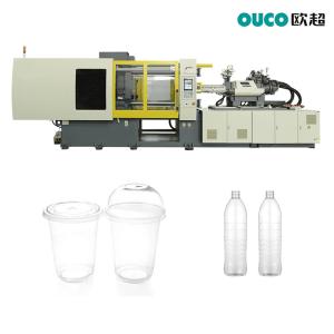 China Personalização pequena hidráulica da tonelagem da máquina da modelação por injeção do ANIMAL DE ESTIMAÇÃO de OUCO wholesale
