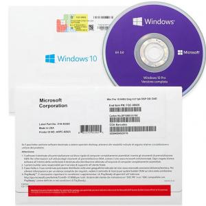 China 32/64 Bit Windows 10 Pro OEM Key Code License OEM Version Online Activation supplier