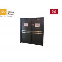 China Glass Vision Panel UL Listed 90 Mins External Fire Doors on sale