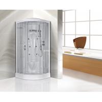 China Transparent Glass Corner Shower Cabins , Corner Entry Shower Enclosure on sale