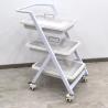Endoscopy Cart With 3 Trays Mobile Endoscope Storage Procedure Trolley