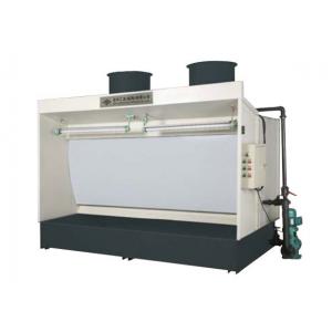 Water Washable 18000m3/H Furniture Spray Booth , 16m/S Retractable Paint Booth