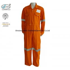 China 100 Cotton Drill Ultra Lightweight Fr Coveralls / Fire Resistant Jumpsuit supplier