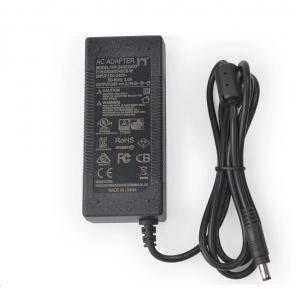 China 2a 50w AC DC Adapter 100-240v , 24v Power Supply Adapter With Plastic Case supplier