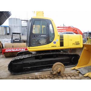 PC220-6 Used KOMATSU Excavator New Paint Used Construction Machinery No Oil Leakage