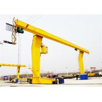 China FEM 2M Box Type L Leg 30 Ton Gantry Crane With Winch Trolley Hoist on sale