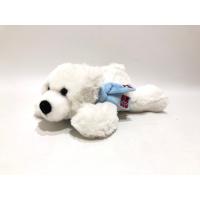 China Kids white Lying Polar Bear Plush Stuffed Toy Gifts 100% PP Cotton Filling on sale