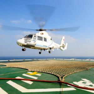 China Secure Helicopter Operations 15*15m Helicopter Deck Net with 690KGS Capacity supplier