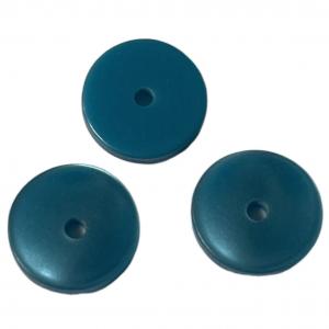 Dark Cyan Shirt ODM Resin Buttons One Hole Fashionable Plastic Buttons