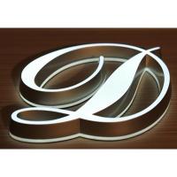 China Hot sale shop 3d sign acrylic led sign front and backlit on sale