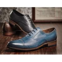 China Durable 3cm Heel Mens Leather Dress Shoes , Party Wear Shoes For Mens on sale