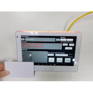 No Battery No Button 7 inch RJ45 POE Power Android Rooted wall mount tablet with NFC Mifare M1 Tag