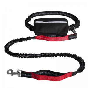 China Luminous Silk Retractable Punching Waist Pet Traction Rope For Walking Sports Running supplier