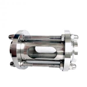 China Welding Connection Sanitary Stainless Steel Sight Glass Pipe Fitting with CNC Surface supplier
