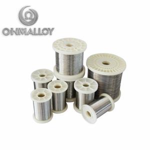 China Steel Nichrome Alloy Nikrothal 80 Annealling State 1.2mm For Tubular Heater supplier