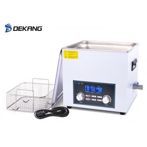 China Cosmetic Case Bracelet Bench Top Ultrasonic Cleaner 14L Hairpin For Kitchen Knife supplier