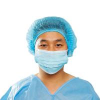 China Medical Disposable Non Woven Mob Cap Hair Nets Bouffant Cap on sale