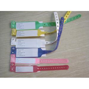 China OEM ODM Medical Disposable Supplies Kid Id Bracelet Identification Band Patient Id Band supplier