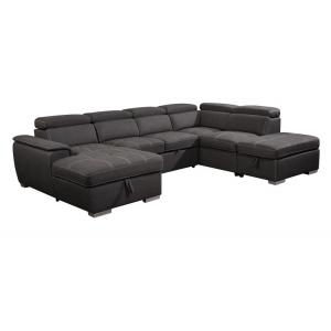 Hot sales loveseater+cornerchaise+ottoman u shape living room home furniture sets modern sofa bed sectional sofa for