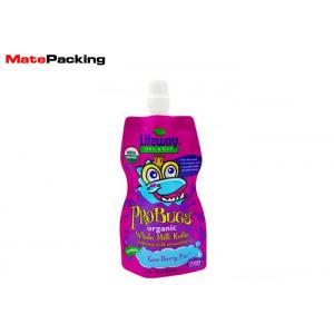 China Self Standing Baby Food Squeeze Pouches , 100% BPA Free Baby Squeeze Pouch supplier