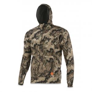 Moisture Wicking Mens Camo Hunting Jacket , Waterproof Mens Camo Zip Hoodie