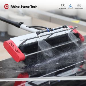 Cepillo de lavado de paneles solares autopropulsado, ligero, para limpiar paneles solares con varilla telescópica de 5,4 m y 7,5 m