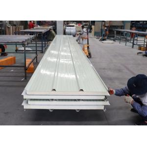 China FRP Heat Insulation Polyurethane Foam Sandwich Panel For Clean Room supplier