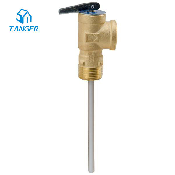 China Hot Water Boiler Temperature Control System Temperature Pressure Relief Valve Water Heater 3/4 wholesale
