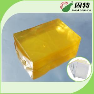 China Synthetic polymer resin Medical Dressing Tape Pressure Sensitive Hot Melt Glue Yellow Transparent Color supplier